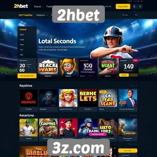 Interface do usuário do site 2hbet avaliada